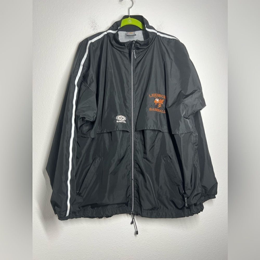 Vintage Easton Leesburg Breathable Black Baseball Jacket XL